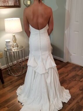Custom Heidi Elnora Build-A-Bride | Detachable Lace Overskirt (2 Looks!) | Clean